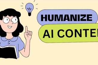 rephrase ai written content, adding a human touch