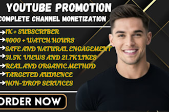 audit your youtube channel and grow subscription for complete monetization