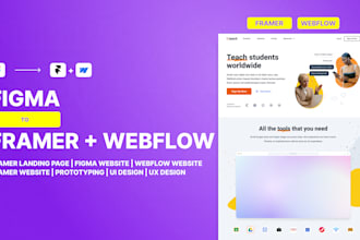 framer developer figma to framer webflow website framer landing page animation