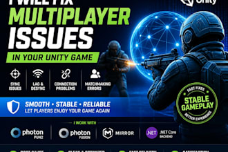 fix multiplayer and networking issues in your unity game