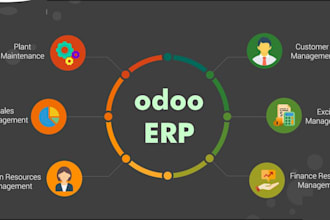 odoo website developer, odoo crm, accounting software, erp system, erpnext