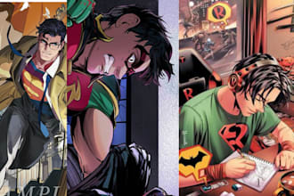 draw superhero comic comic book cover nsfw comic graphic novel comic artist
