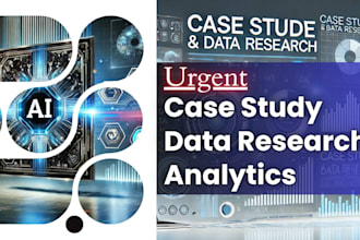 do urgent case study, research, python and spss analysis