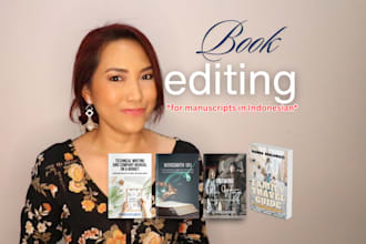 edit the manuscript of your book