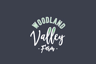 design a modern creative logo for your valley farm