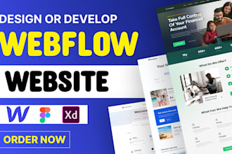 design, redesign, update or fix webflow website, convert your figma to webflow