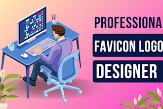 design creative logo design and favicon