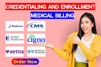 do credentialing and provider enrollment for medicare, medicaid and commercial
