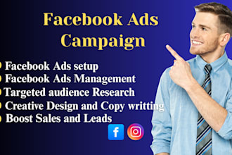 set up high converting facebook ads for a targeted audience