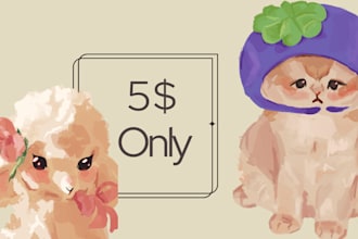 draw your pet or any animal