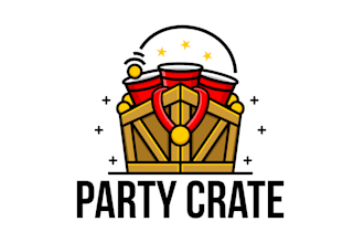 design a modern custom logo for your party beer brand