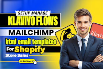 set up effective klaviyo email flows to increase shopify revenue 24hrs