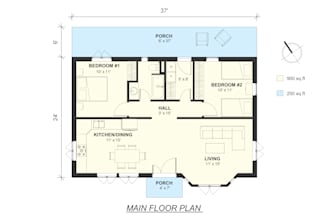 redraw 2d floor plans for real estate agents, etc