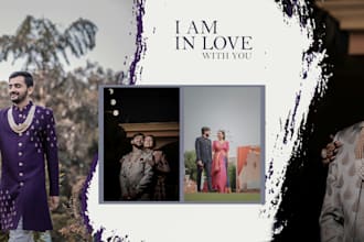 design custom wedding photo albums with beautiful layouts