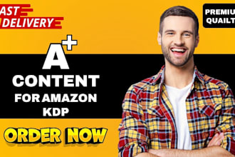 design amazon kdp a plus content, enhanced brand content, kdp book design