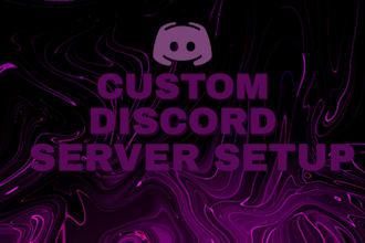 setup custom discord server in 24 hours