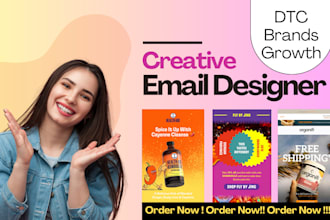 ecommerce email design dtc figma to klaviyo flow automation email marketing
