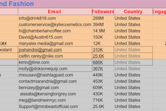 find instagram influencer research service
