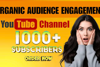 organic 1000 subscribe youtube channel for monetization