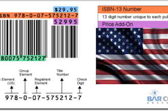 do verified, high ranking USA isbn registration for ebook, and print book upload