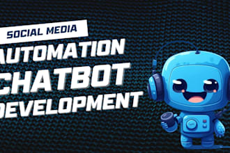 develop automated discord bot, twitch bot, youtube bot, telegram bot