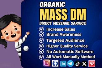 send twitter and instagram dm or direct message