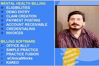 do mental health billing and credentialing