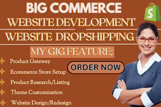 design woocommerce website bigcommerce store drupal website godaddy website