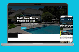 swimming pool website pool cleaning construction website swimming pool leads