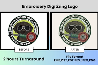 do embroidery digitizing in just few hours