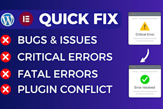 fix elementor and woocommerce bugs, issues, and wordpress critical errors