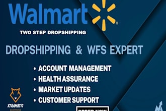 do two step walmart drop shipping full store management wfs