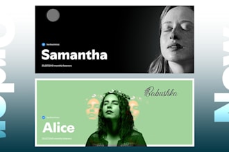 create stunning spotify banners for artists and podcasts
