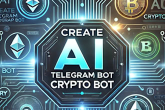 create a professional telegram bot, fully setup and developtelegram bots