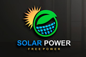 do solar panel, power, energy, electrical company logo