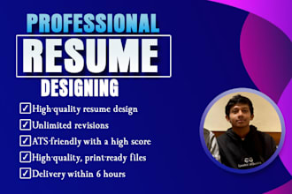 create professional high ats score resume, CV, and cover letter templates