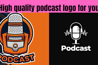 design unique podcast logo to amplify your shows identity