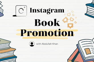 promote your book or ebook on my instagram literature blog