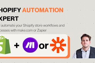 automate your shopify store workflows and processes with make or zapier or n8n