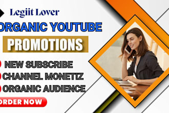 do organic youtube channel to gain subscriber and watchtimes