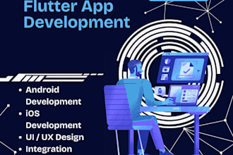 create scalable mobile apps using flutter with clean UI UX design