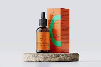do cosmetics and beauty products packaging and label design