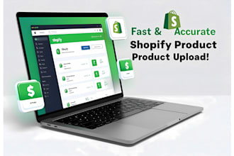 expert shopify product upload  bulk or manual listing