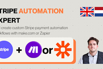 create custom stripe payment automation workflows with make or zapier or n8n