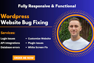 fix wordpress issues, wordpress bug fix, fix wordpress errors, woocommerce fix