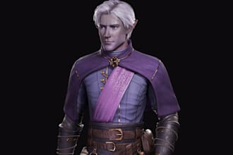 do 3d game character 3d character animation  3d realistic character