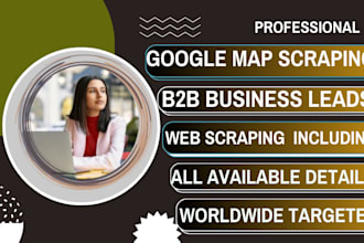 do google map b2b business leads generation extraction data mining web scraping