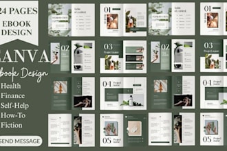 design custom high quality canva ebooks and workbooks to captivate your audience