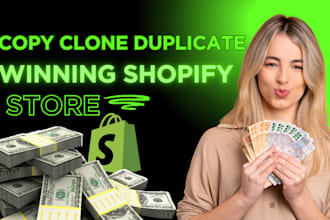 copy clone duplicate shopify store redesign shopify store design shopify store