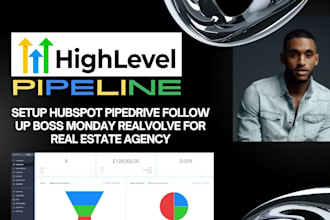 set up lead tracking and pipeline automation gohighlevel CRM list segmentation